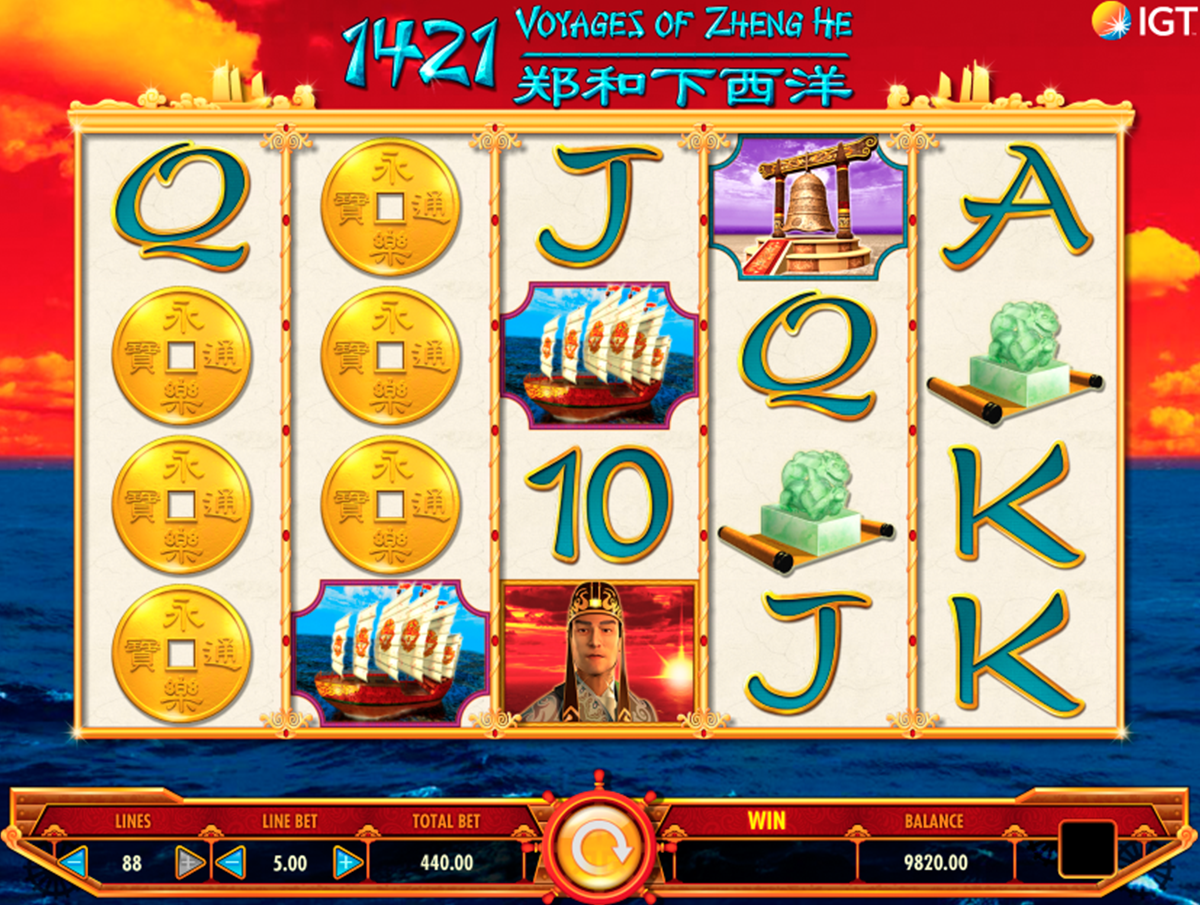 1421 voyages of zheng he igt
