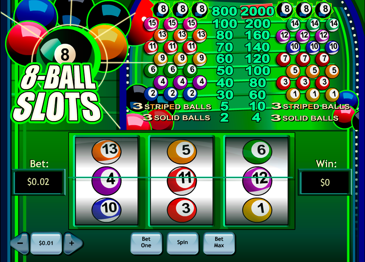 8ball slotss playtech