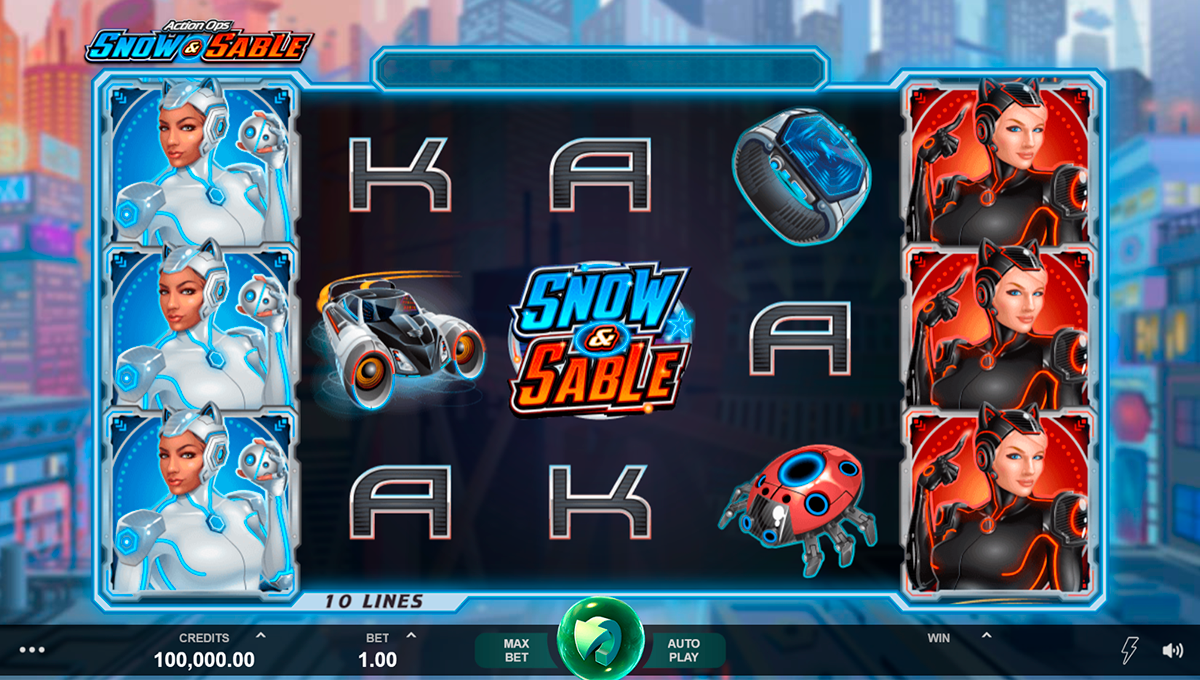 action ops snow and sable microgaming