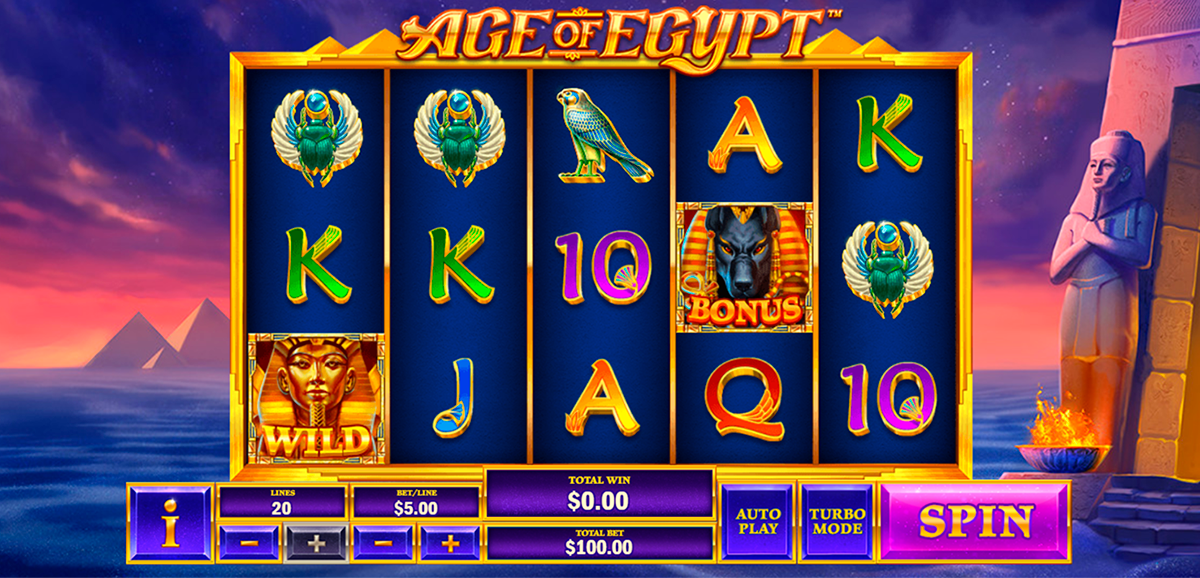 age of egypt playtech