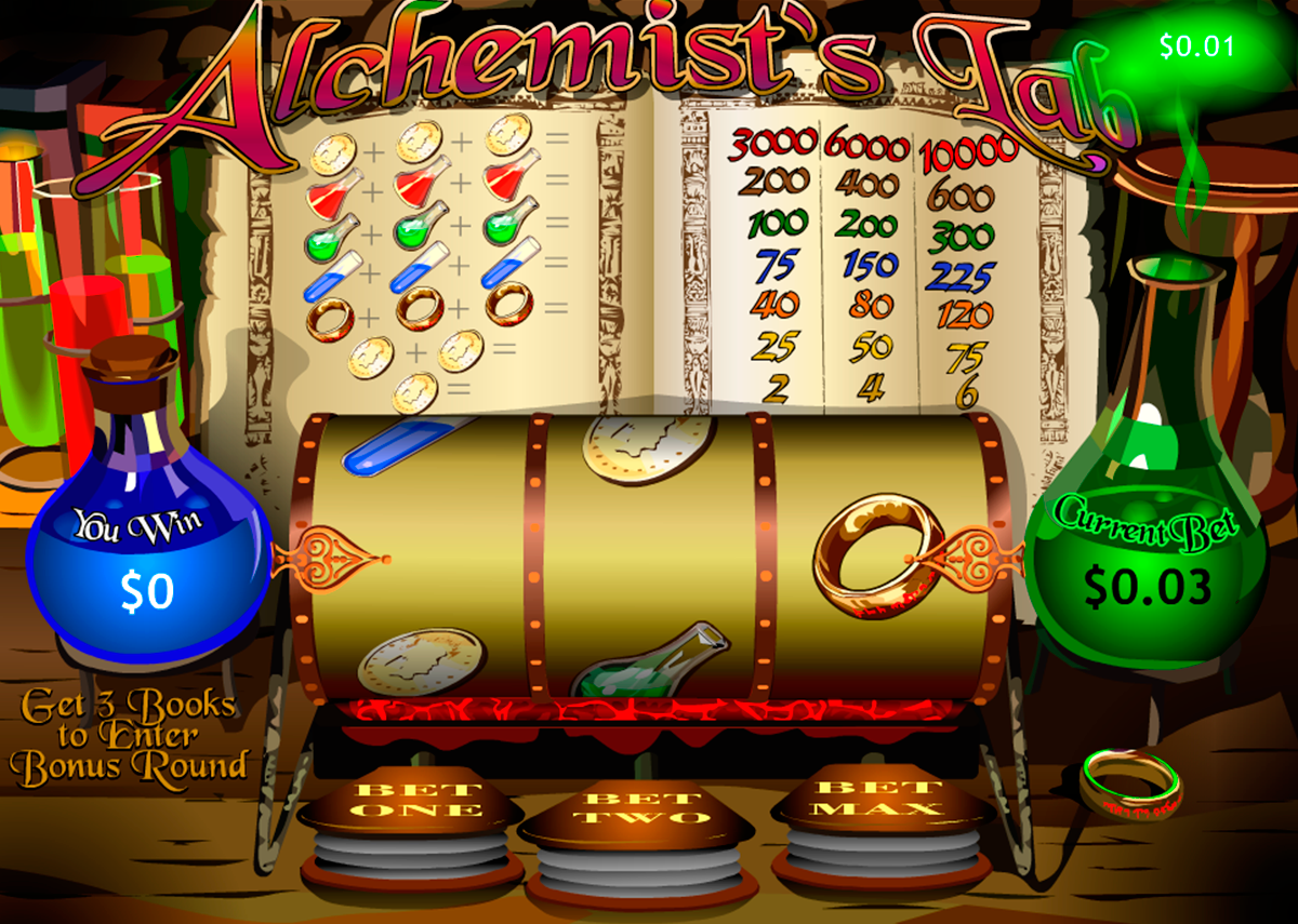 alchemists lab playtech