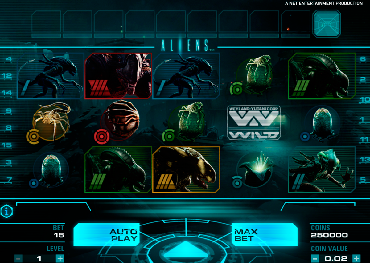 aliens netent