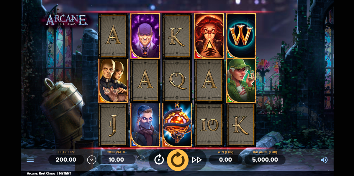 arcane reel chaos netent