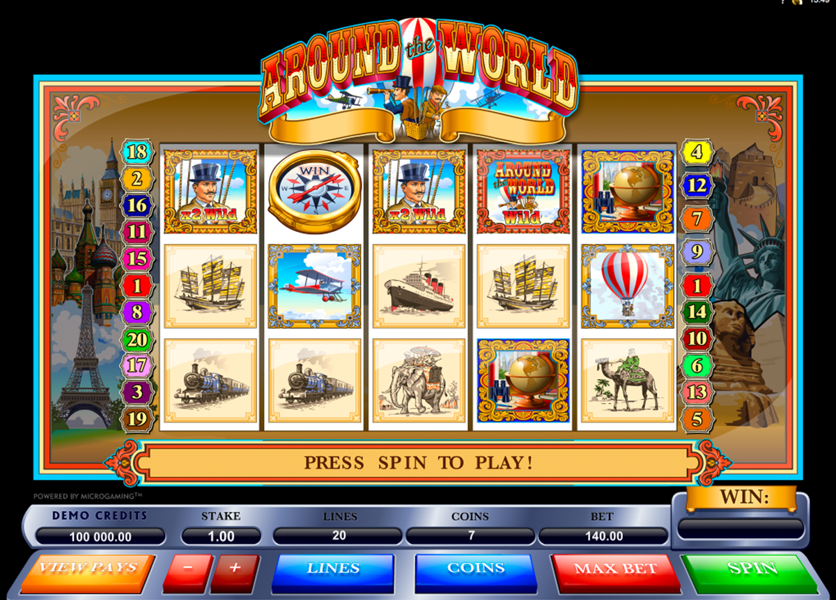 around the world microgaming
