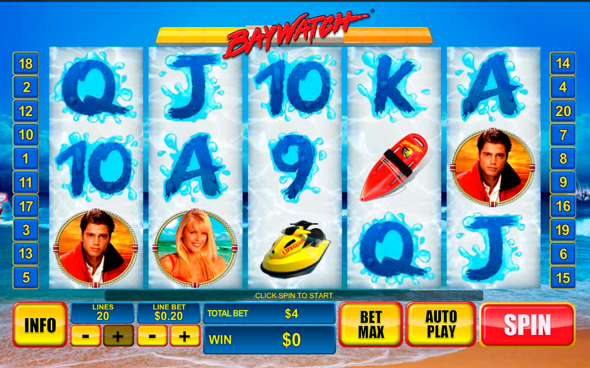 baywatch playtech