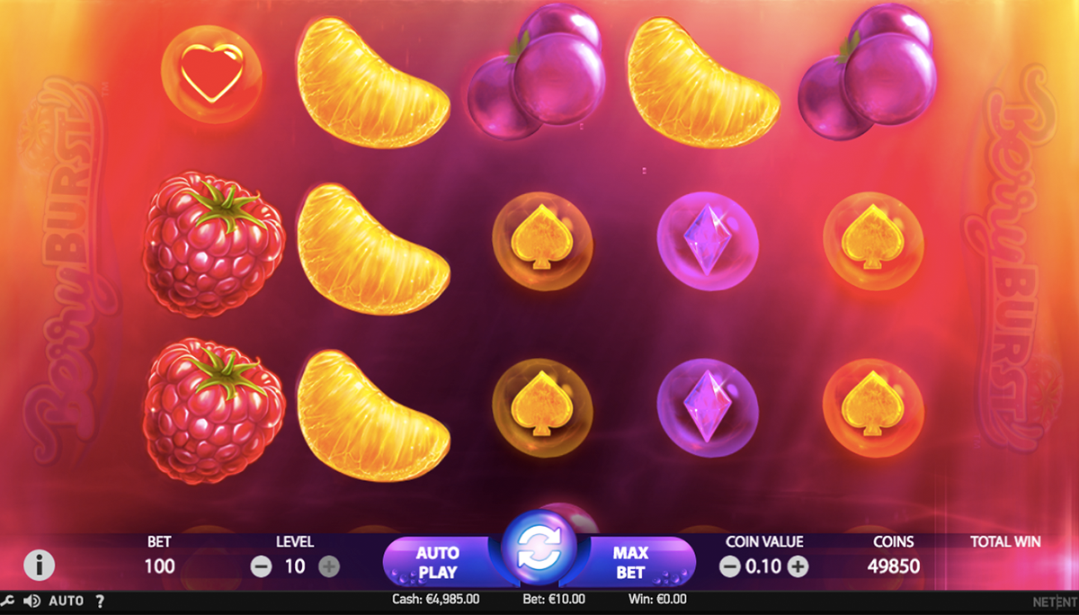 berryburst max netent