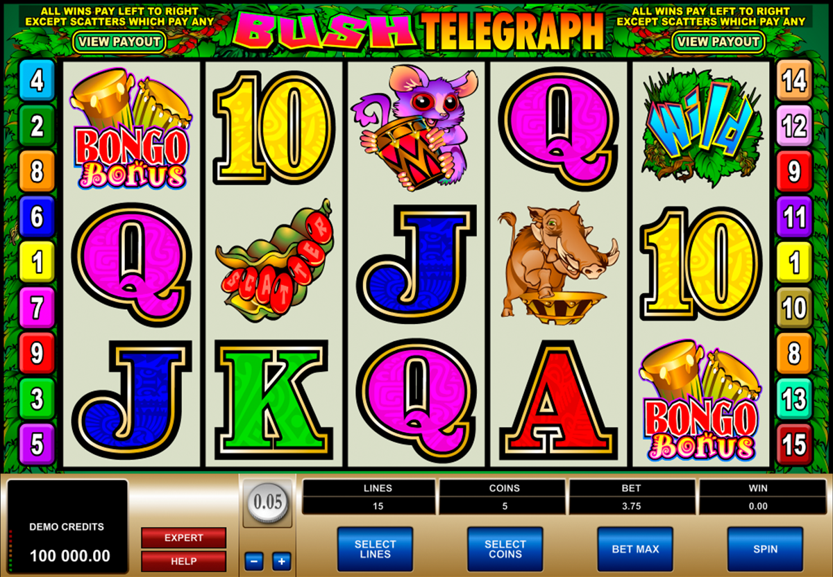 bush telegraph microgaming
