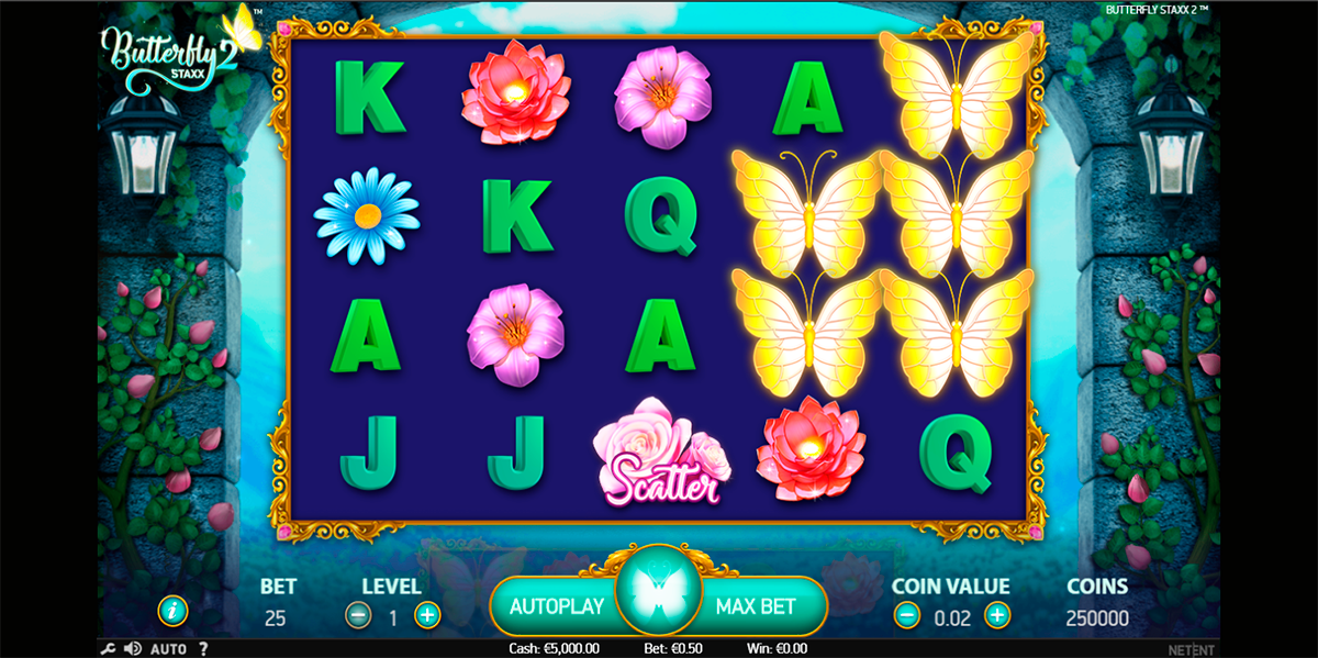 butterfly staxx 2 netent