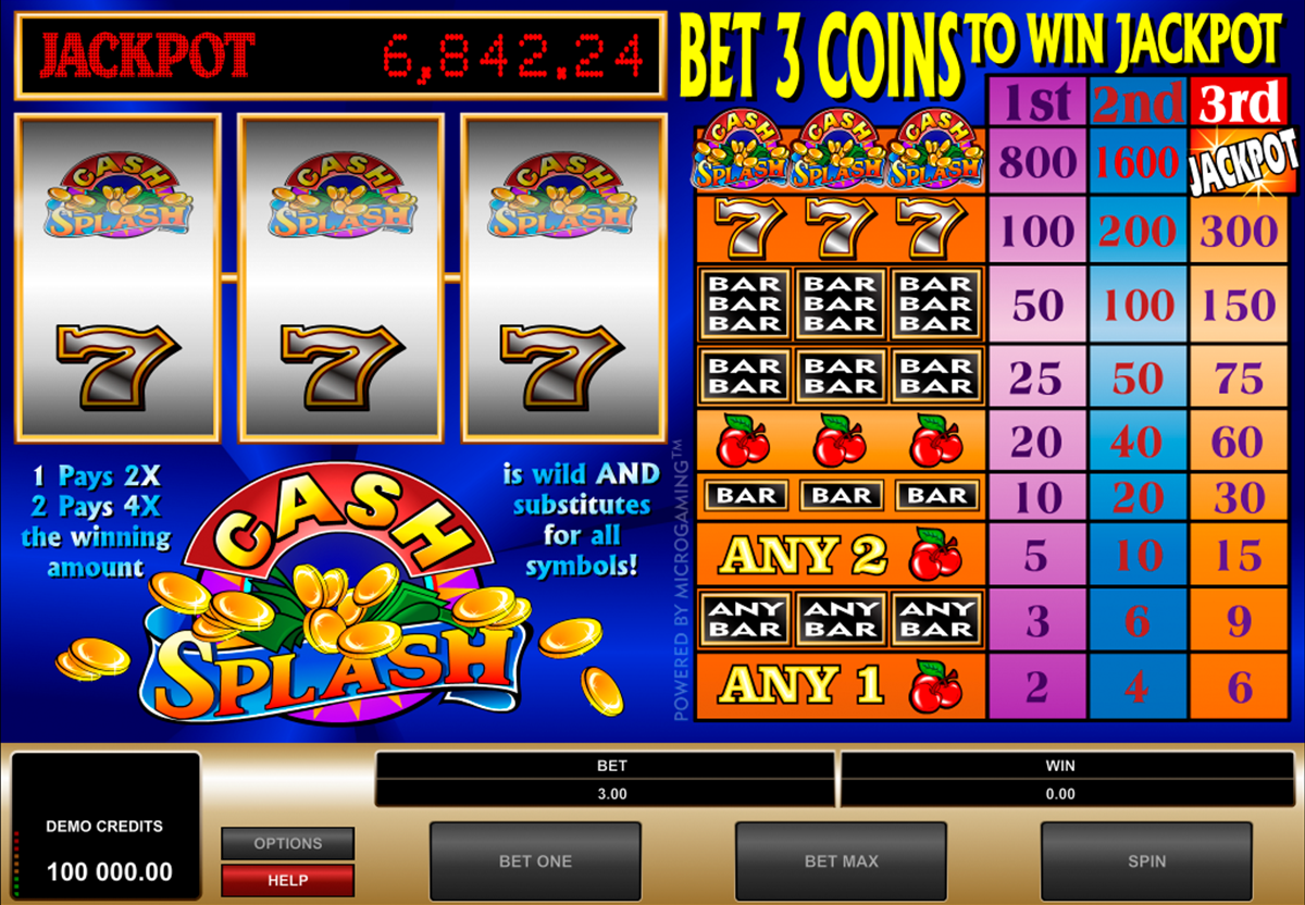 cashsplash microgaming