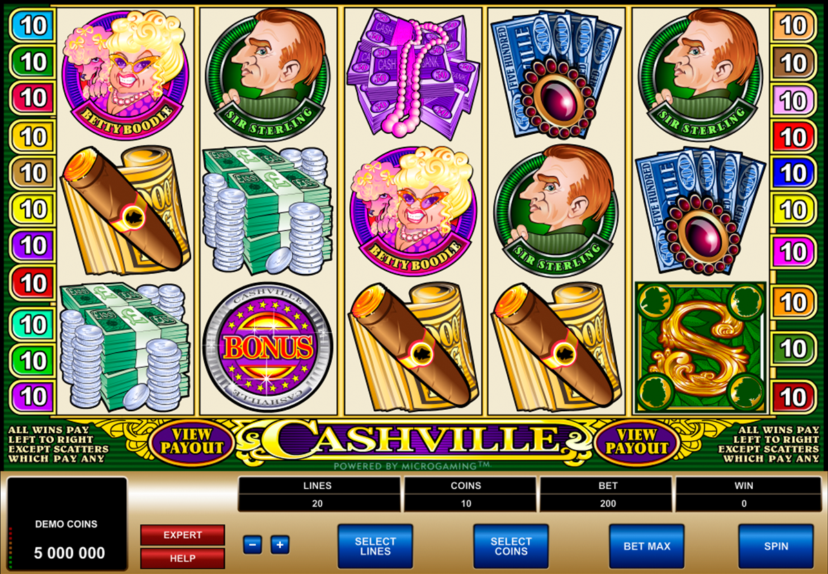 cashville microgaming