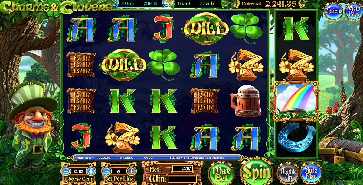 charms clovers betsoft