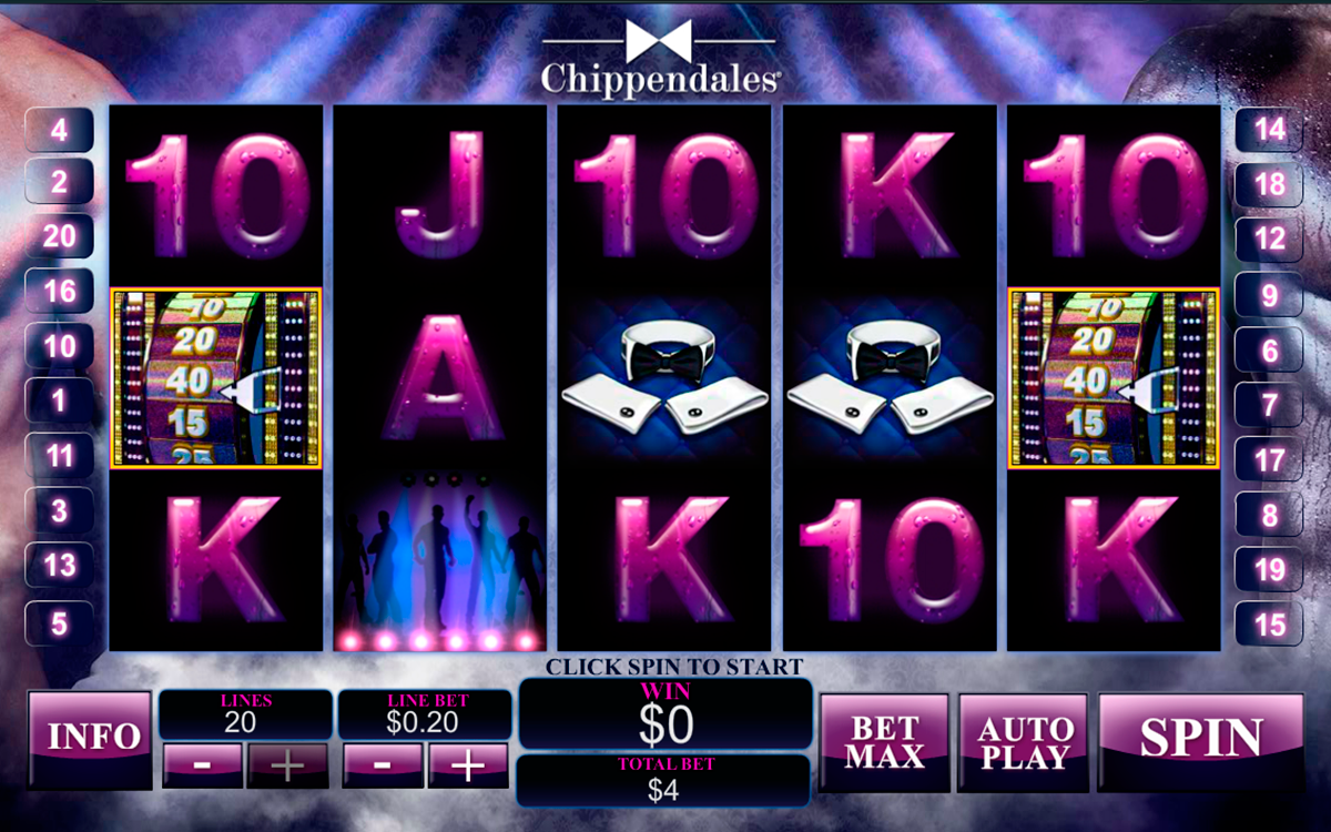 chippendales playtech