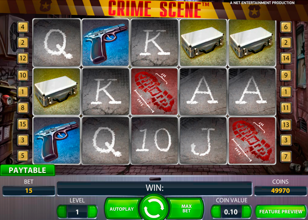 crime scene netent