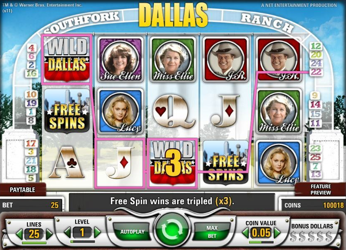 dallas netent