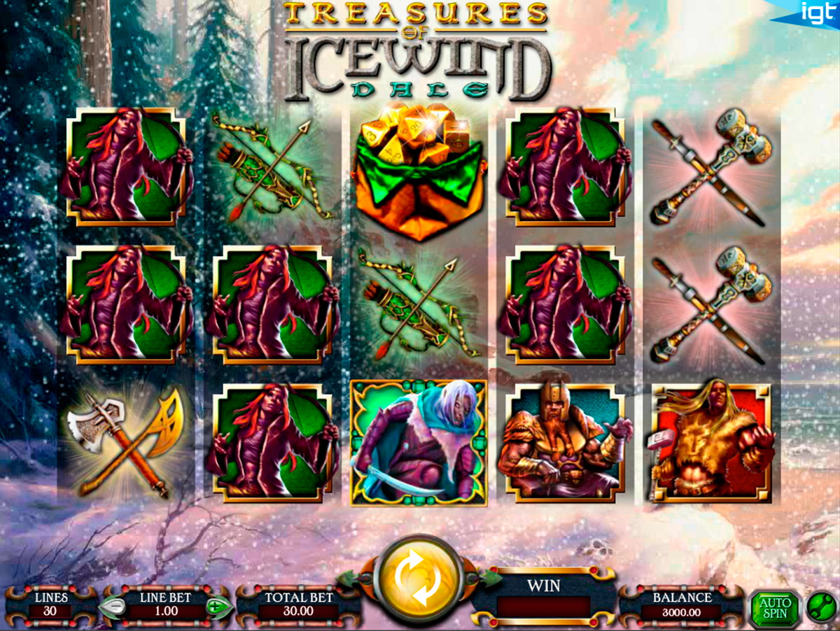 dungeons and dragons treasures of icewind dale igt