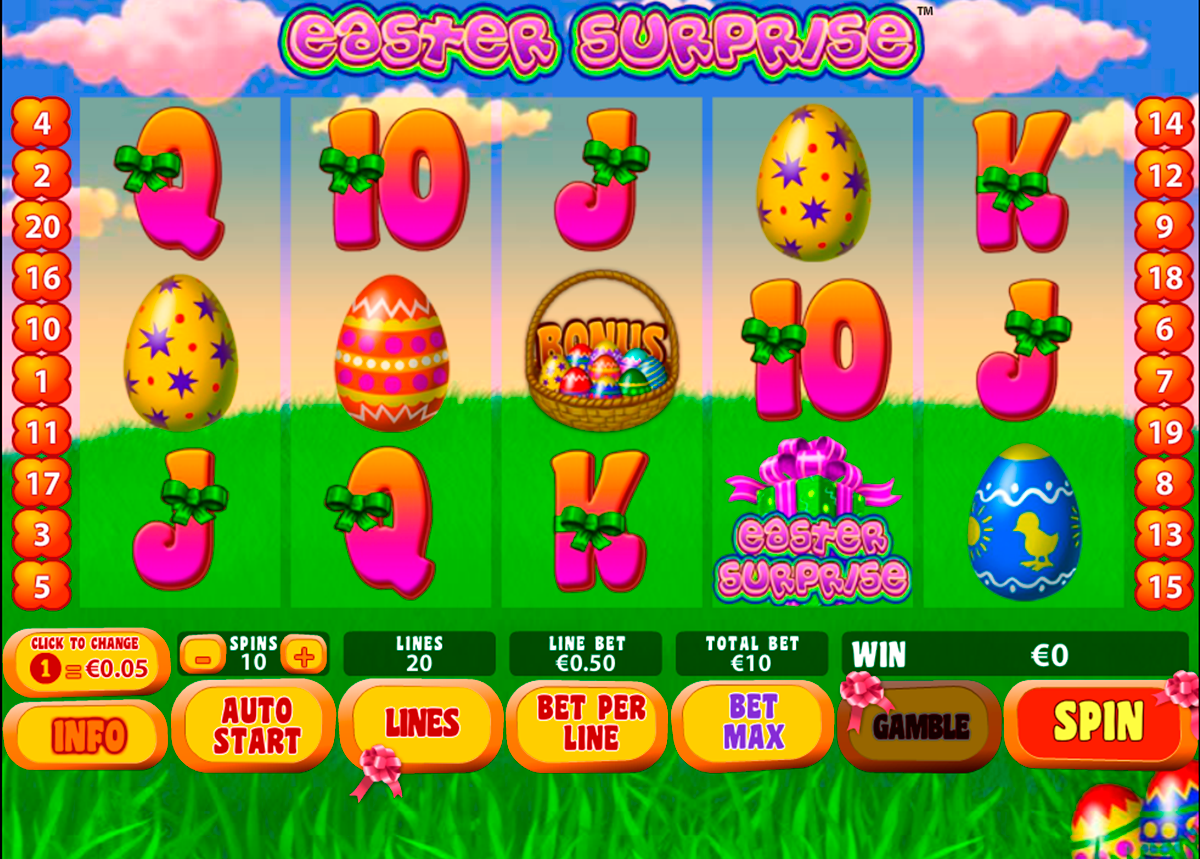 easter surprise playtech