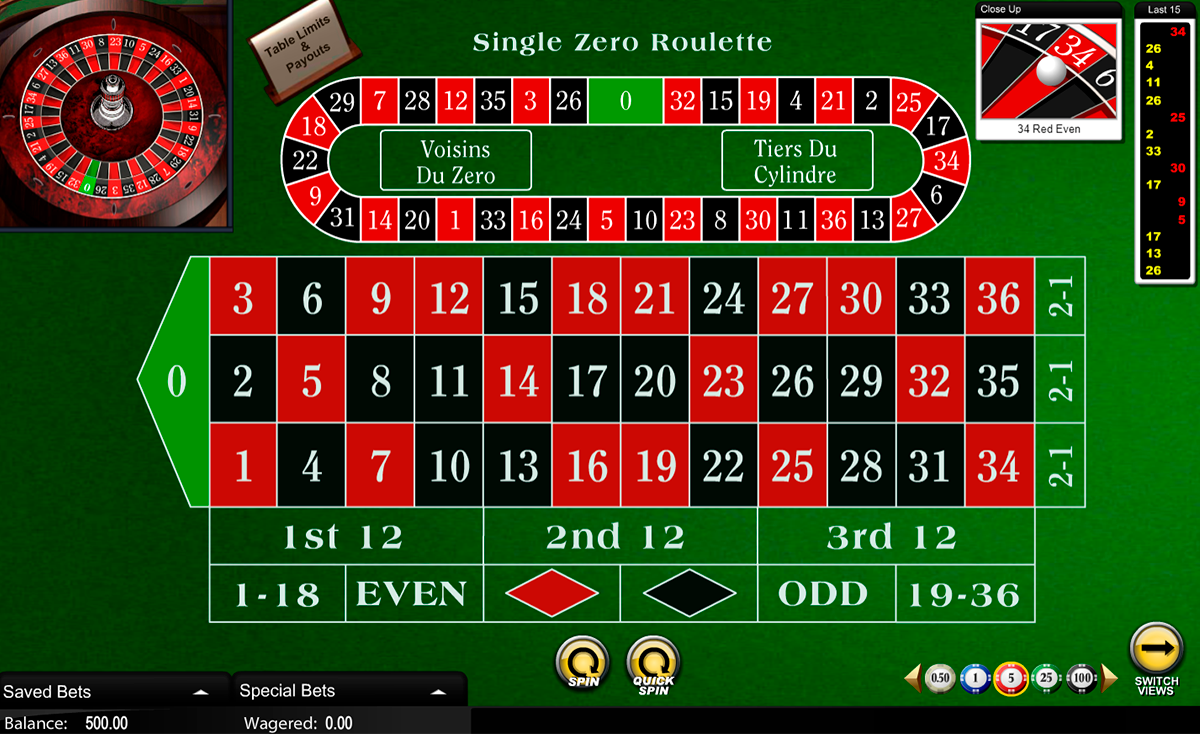 european roulette amaya