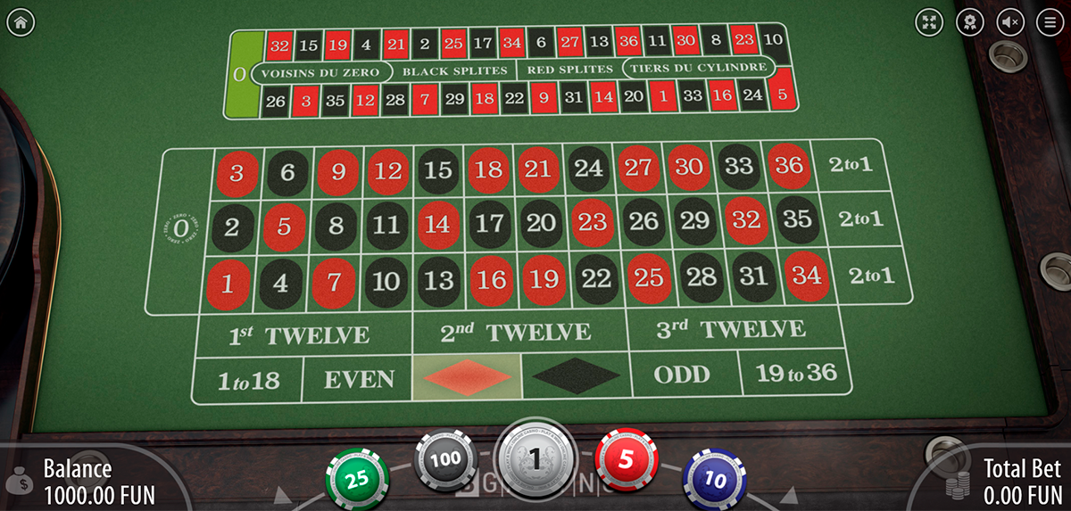 european roulette softswiss