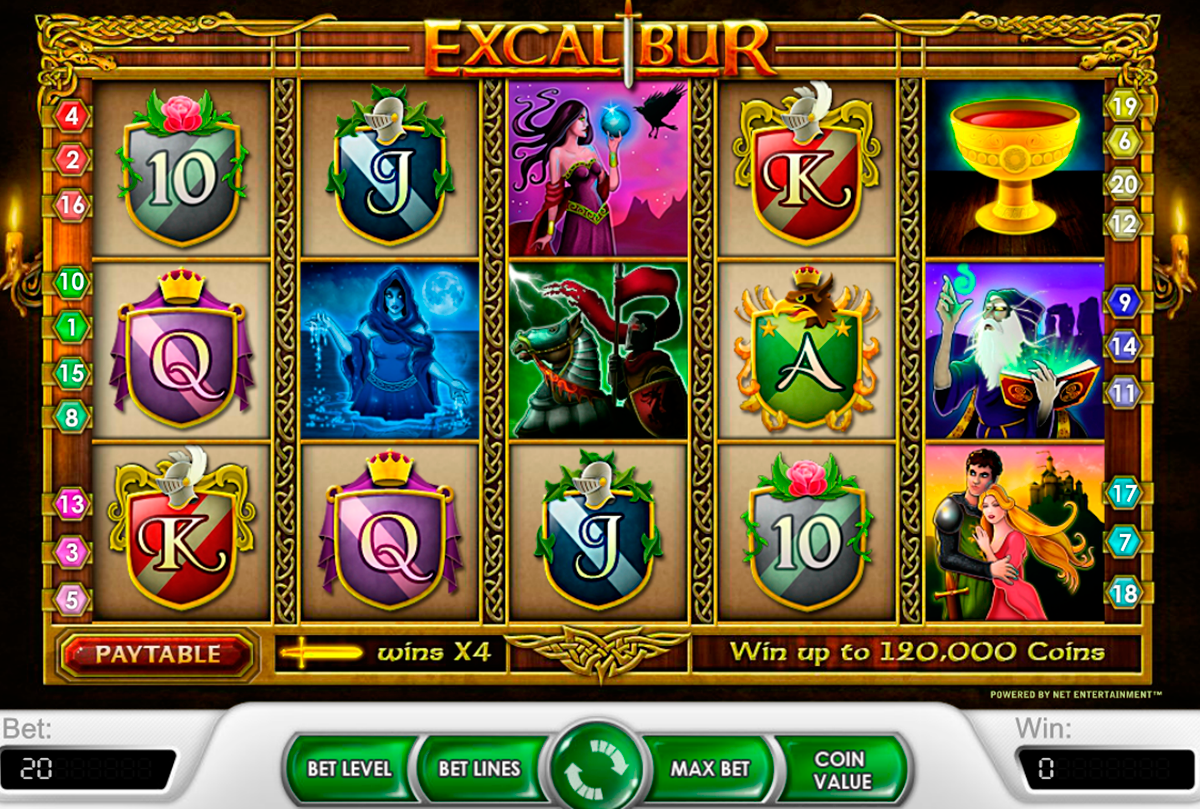 excalibur netent