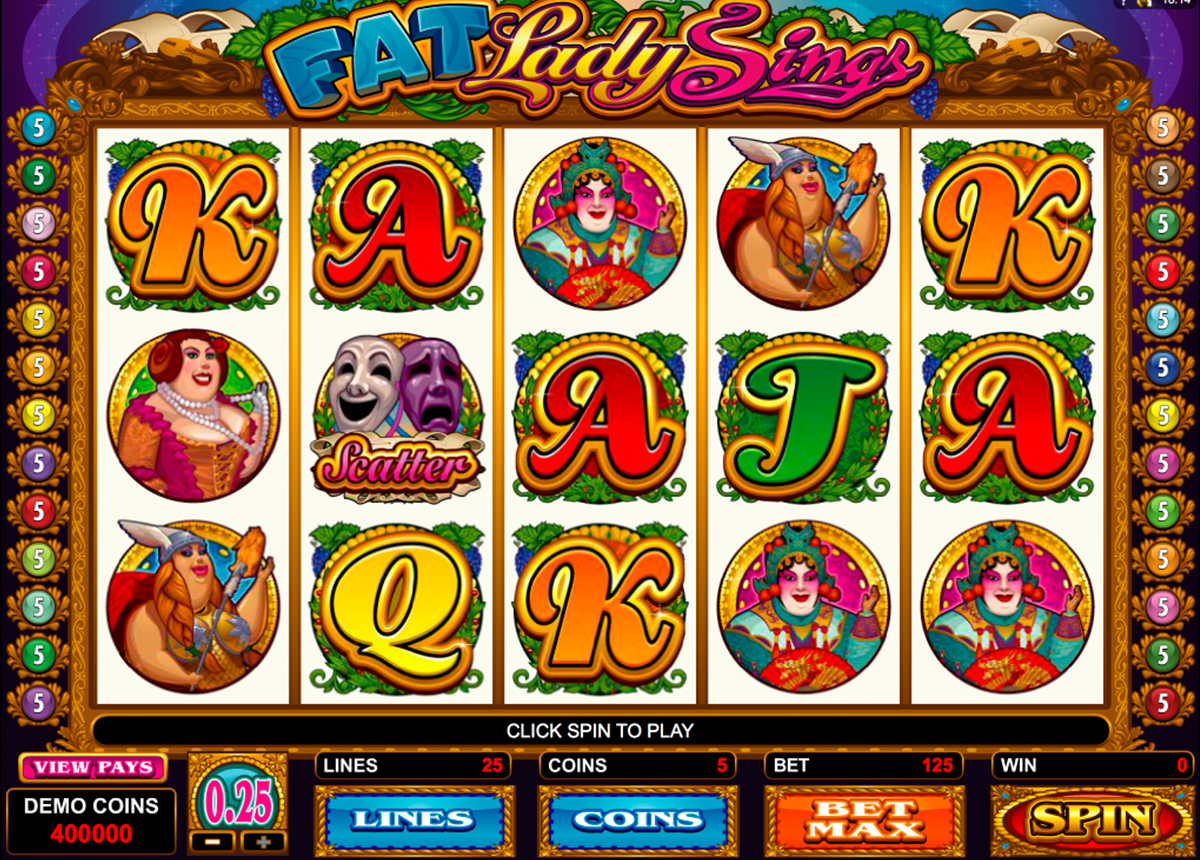 fat lady sings microgaming