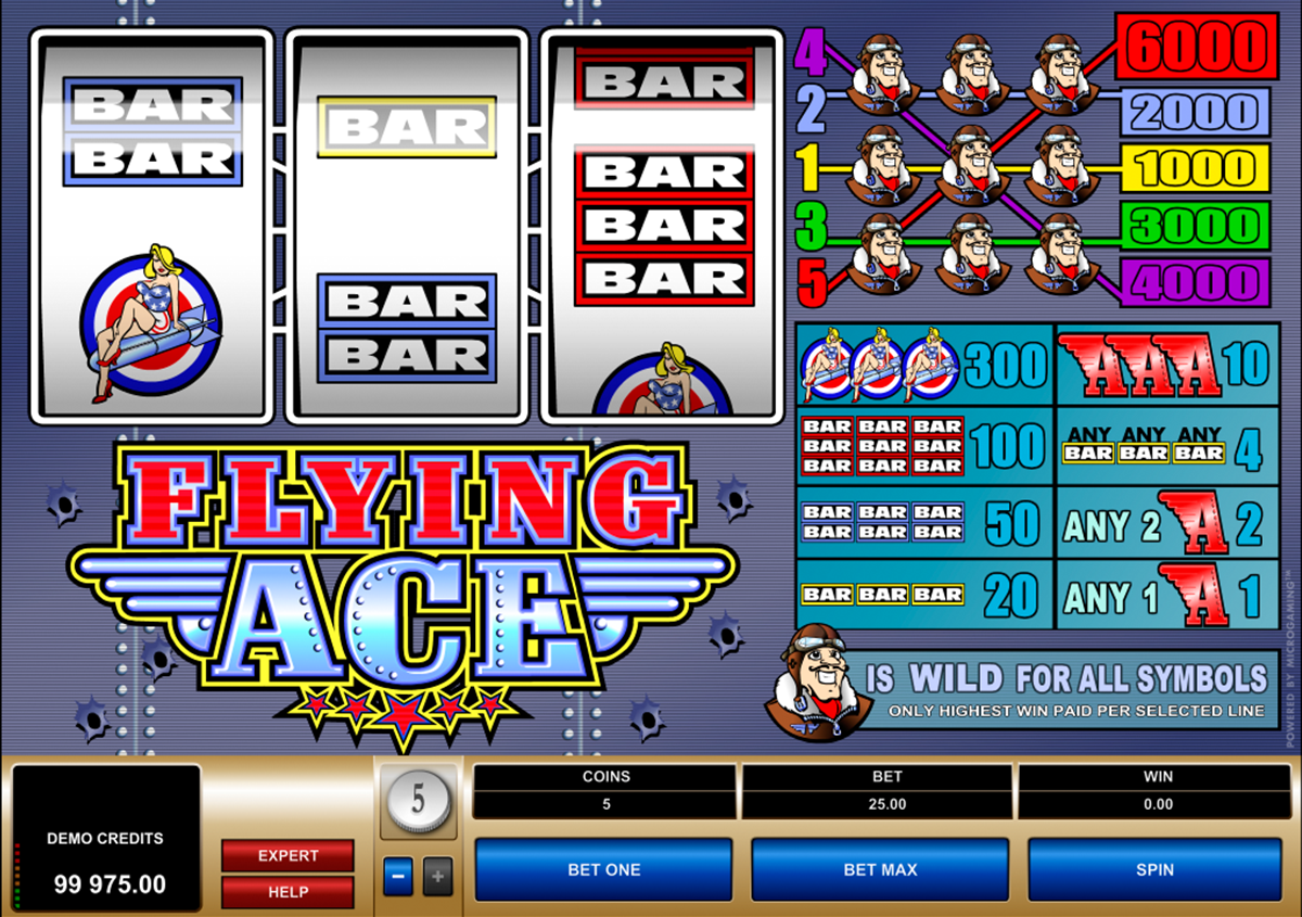 flying ace microgaming