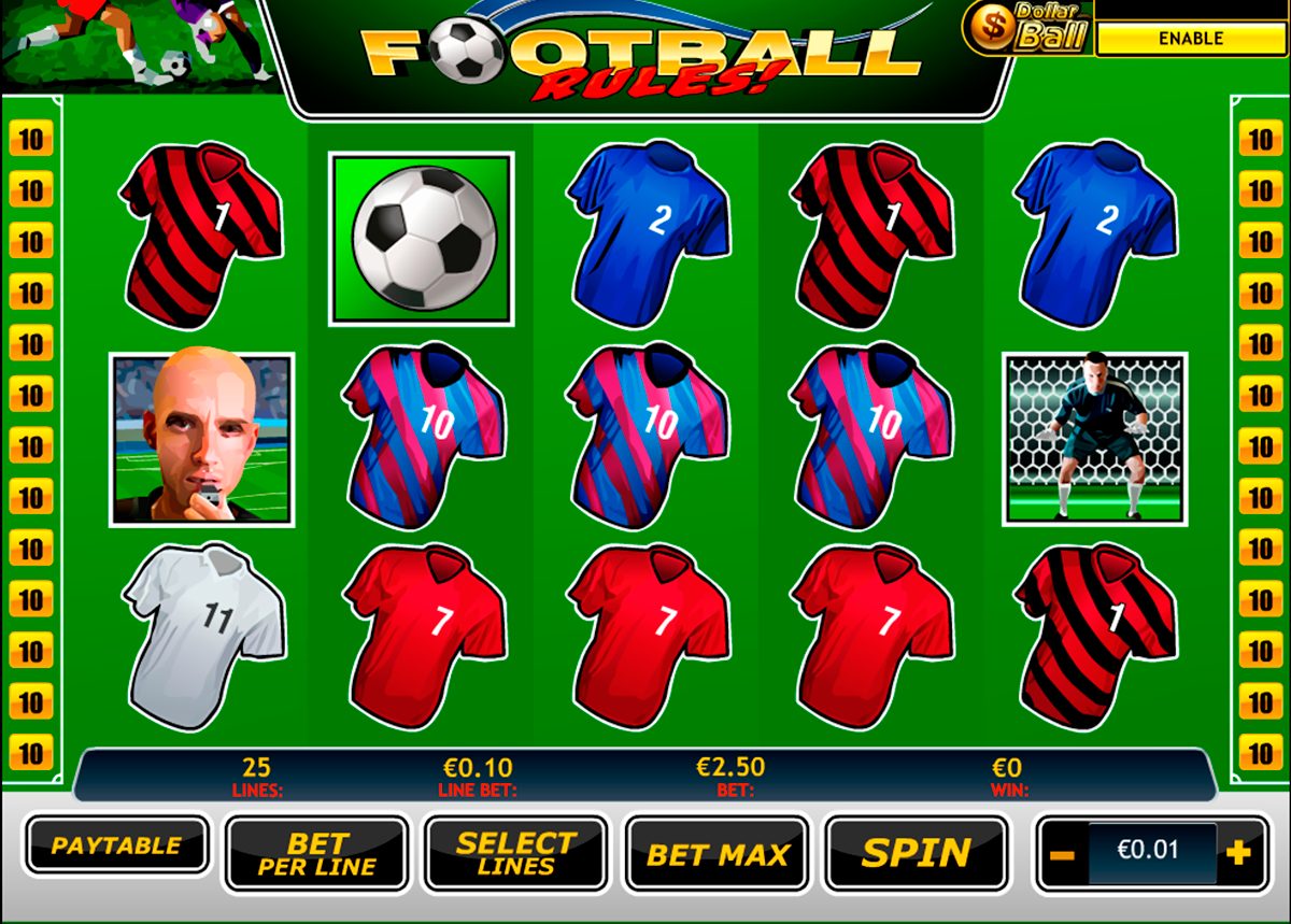 football rules playtech
