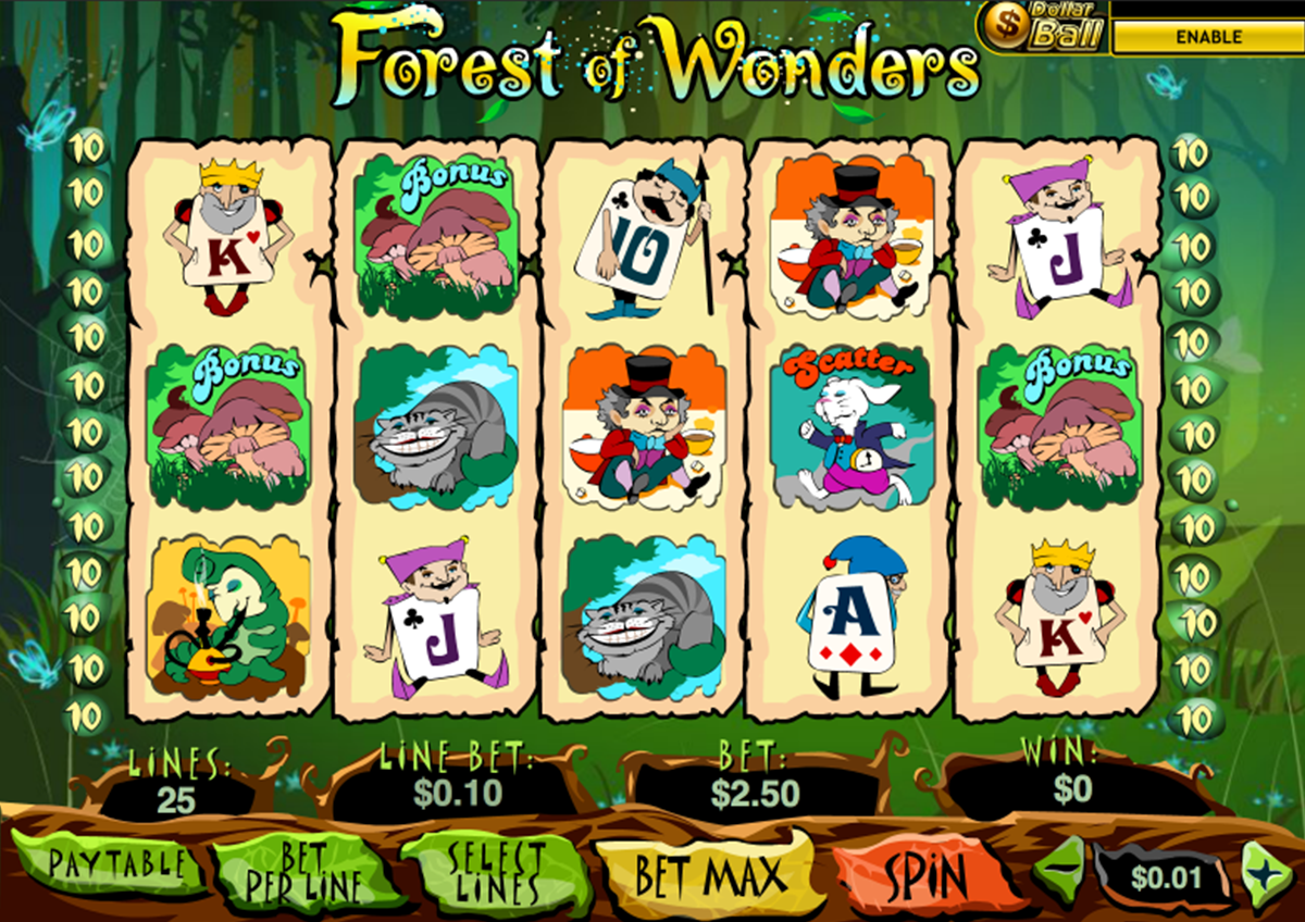 forest of wonder playtech