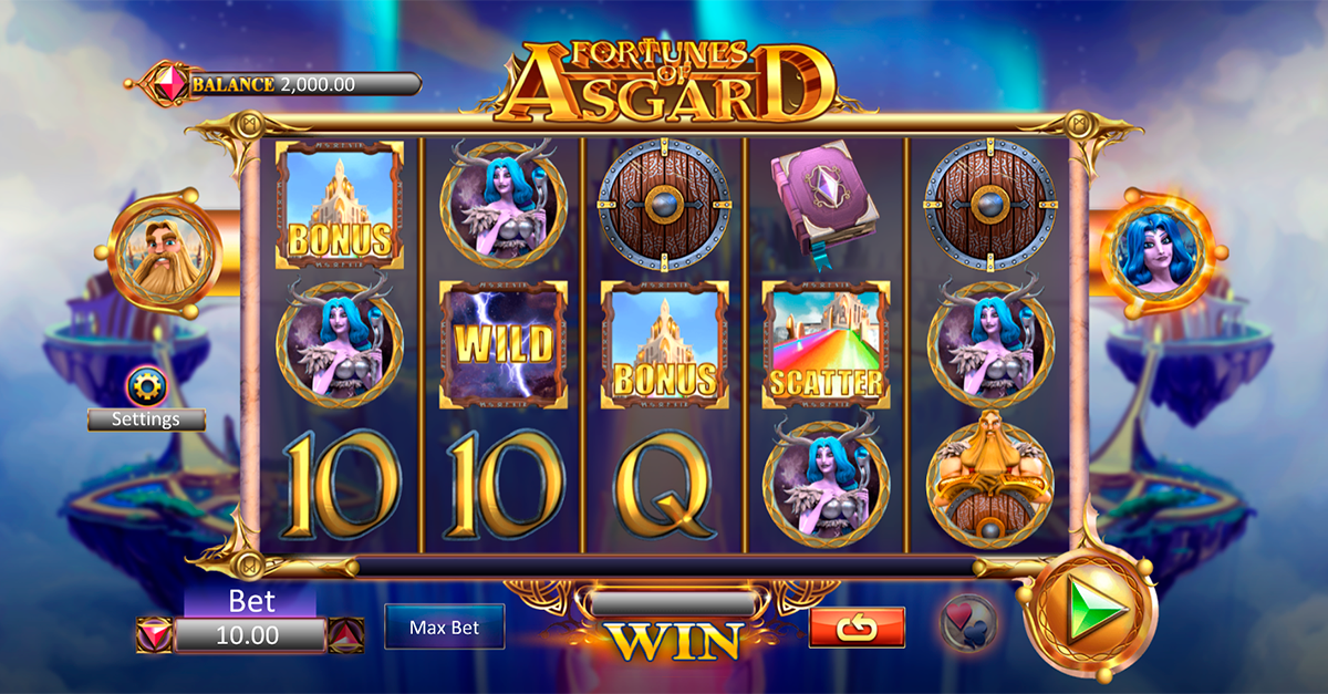 fortunes of asgard microgaming