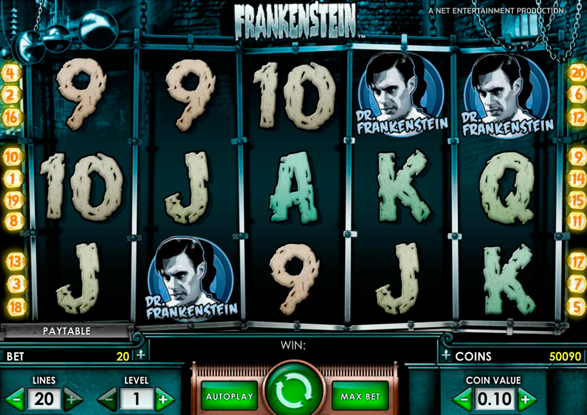 frankenstein netent
