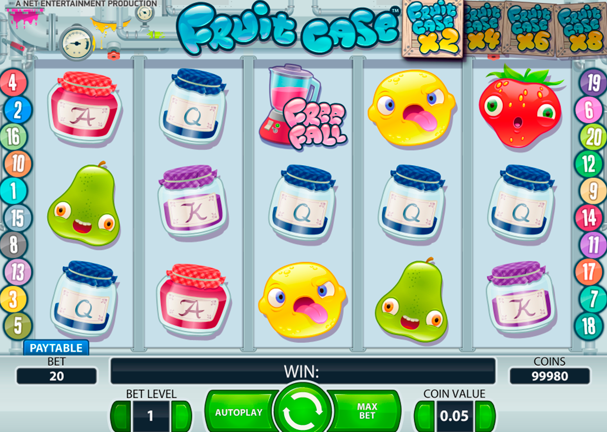 fruit case netent