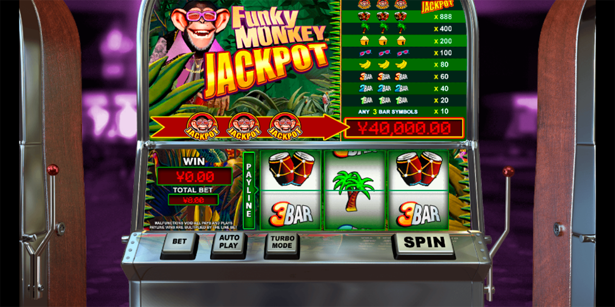 funky monkey jackpot playtech