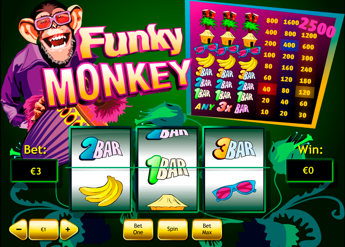 funky monkey playtech