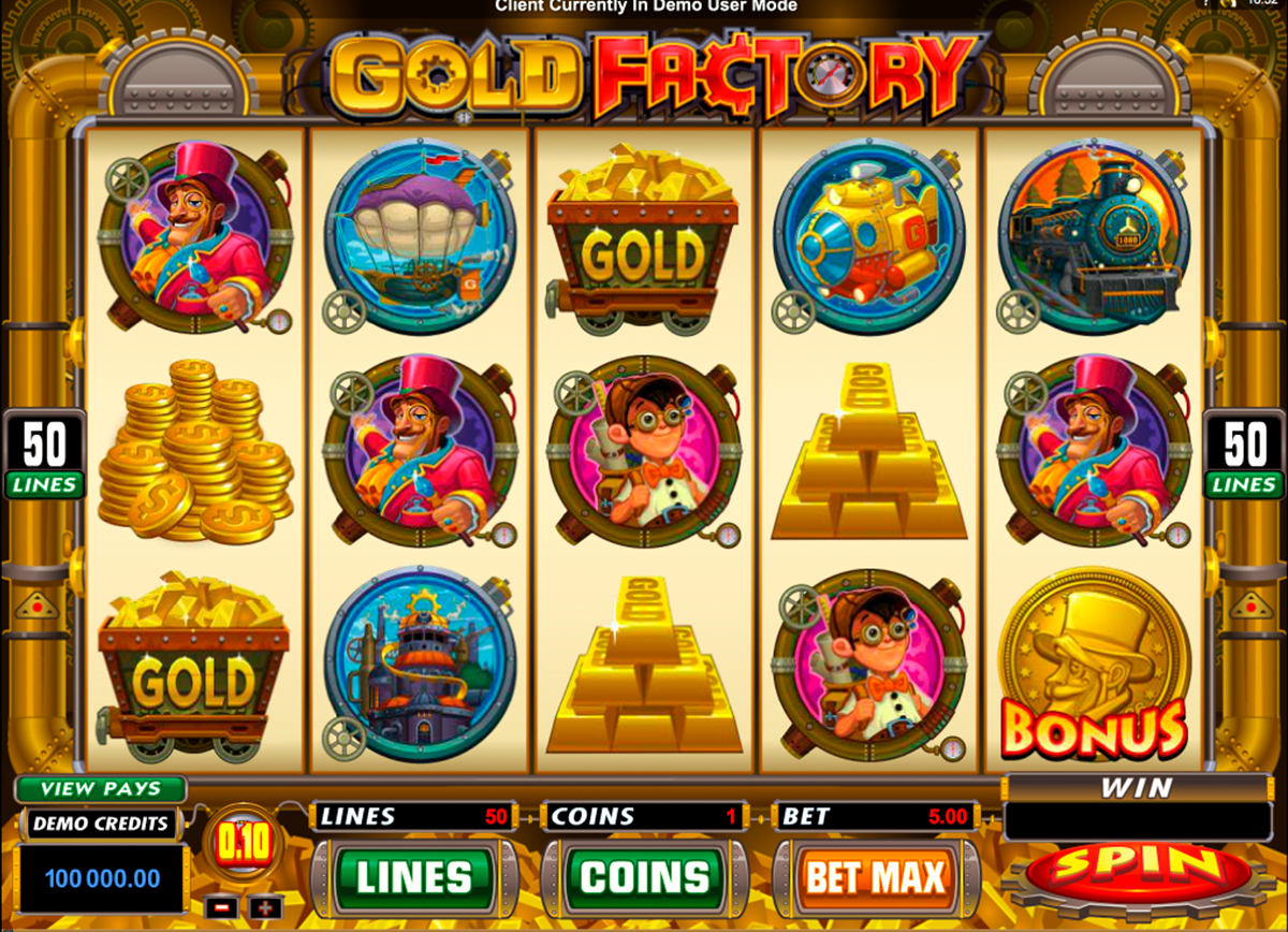 gold factory microgaming