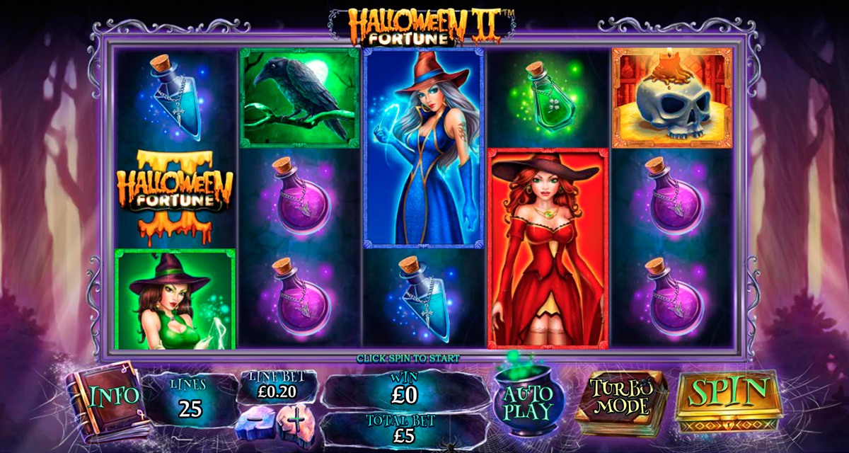 halloween fortune ii playtech