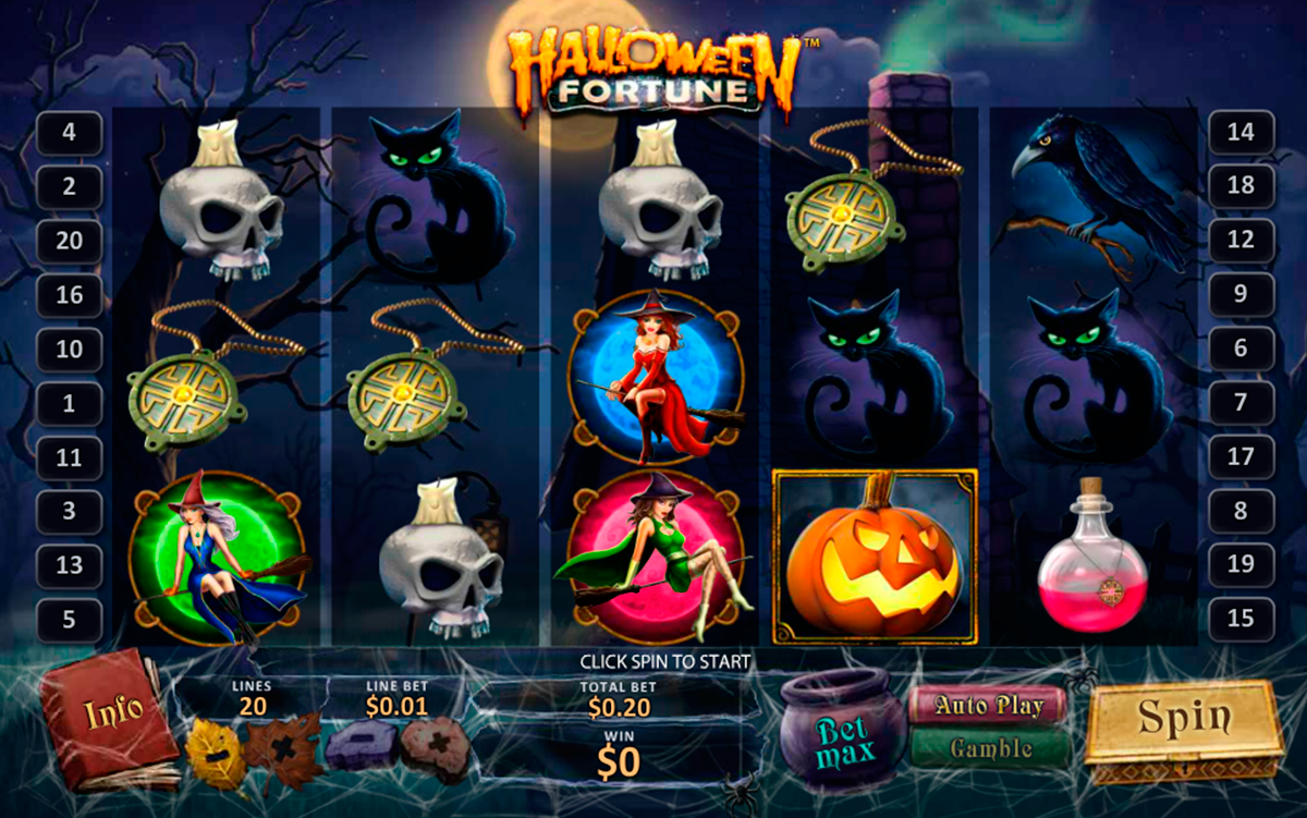 halloween fortune playtech