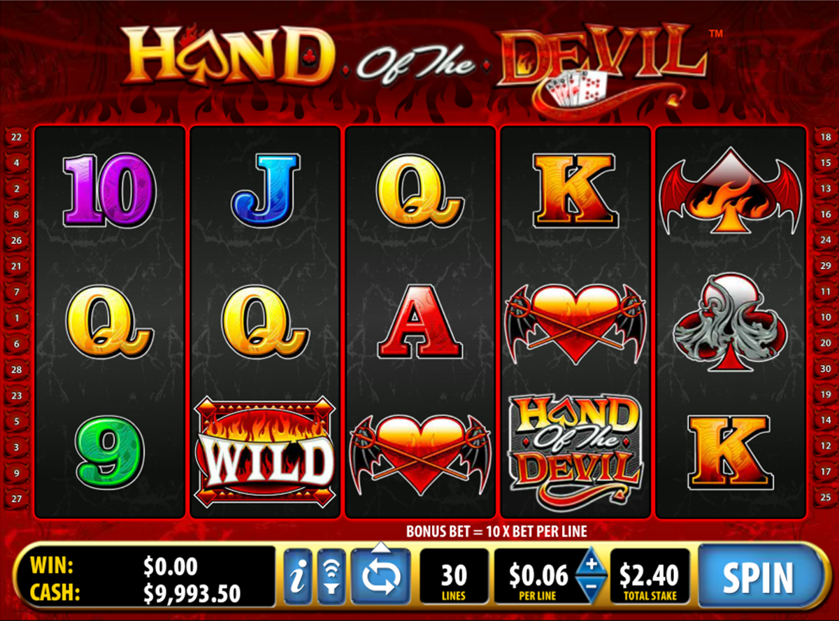 hand of the devil bally
