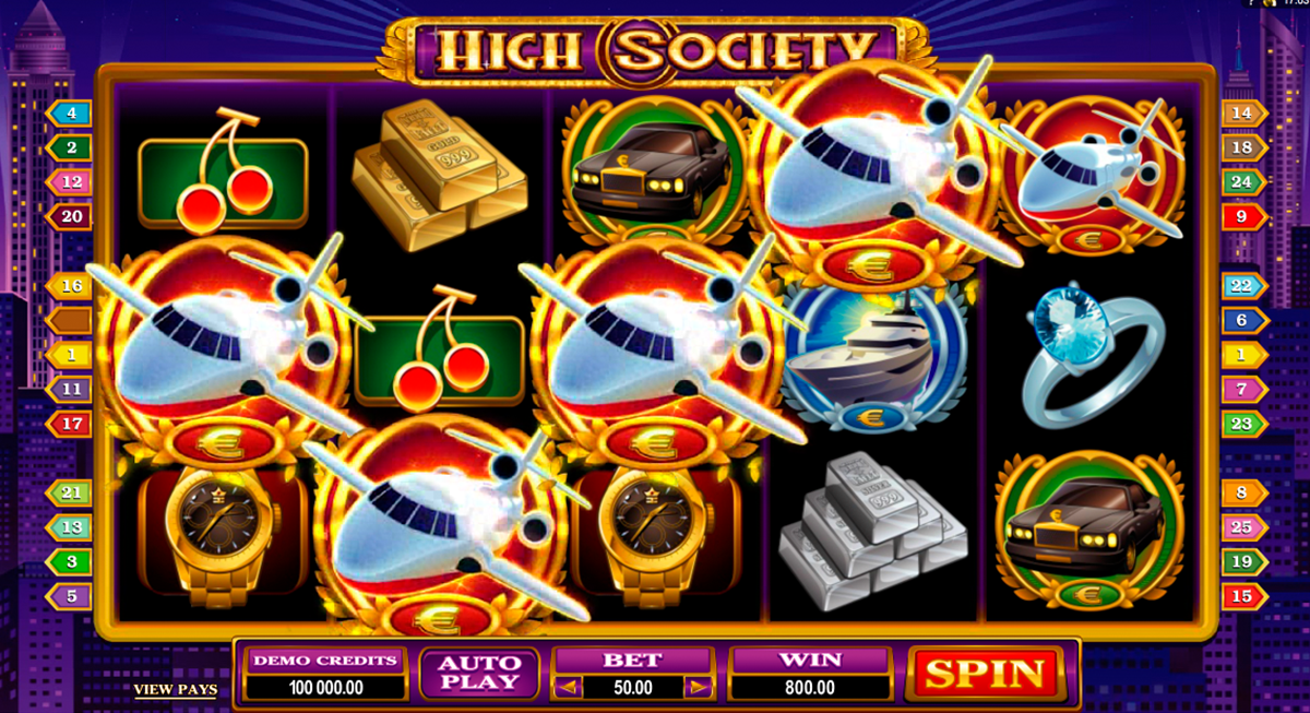 high society microgaming