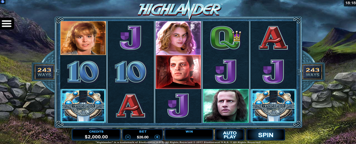 highlander microgaming