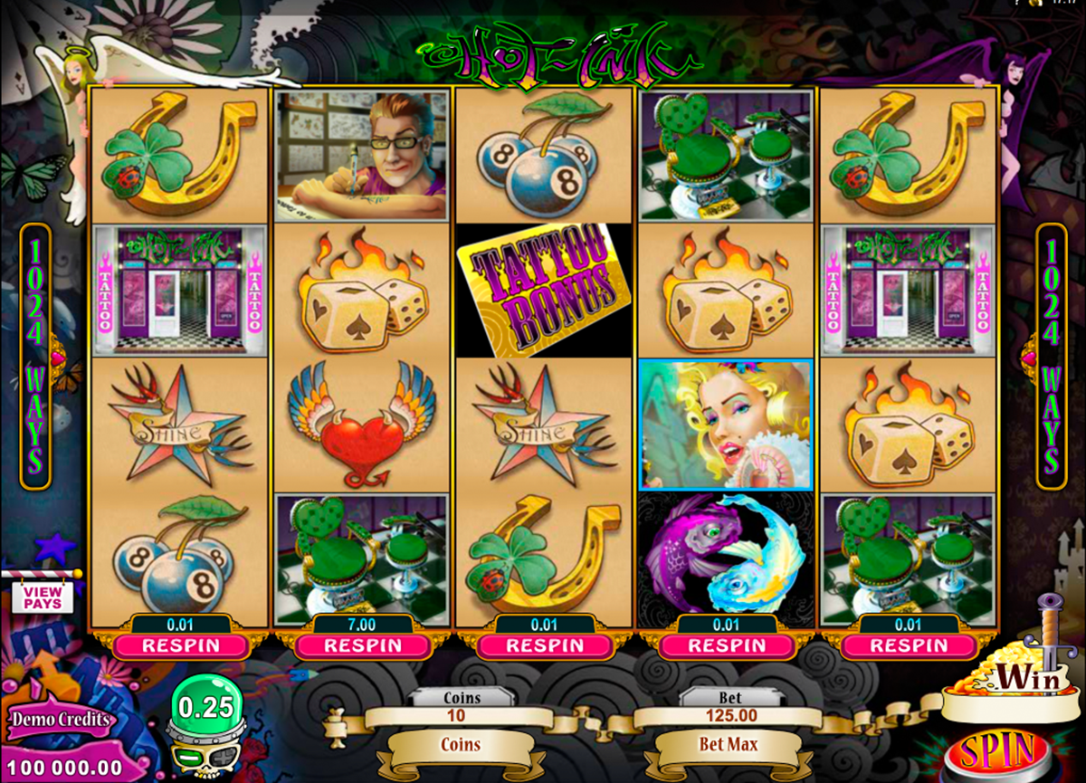 hot ink microgaming