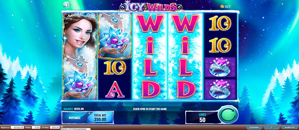 icy wilds igt