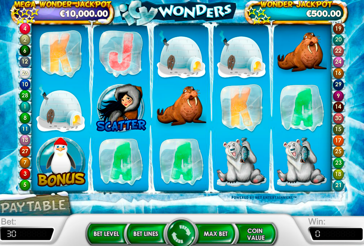 icy wonders netent