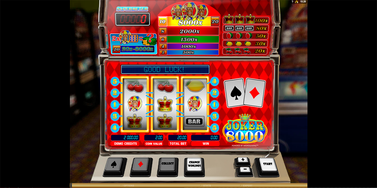 joker 8000 microgaming