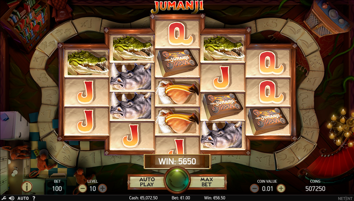 jumanji netent