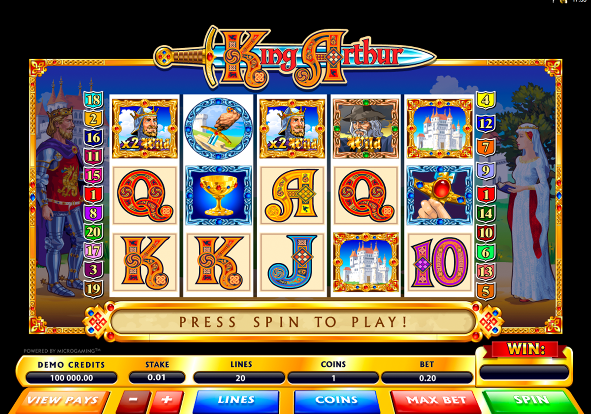king arthur microgaming
