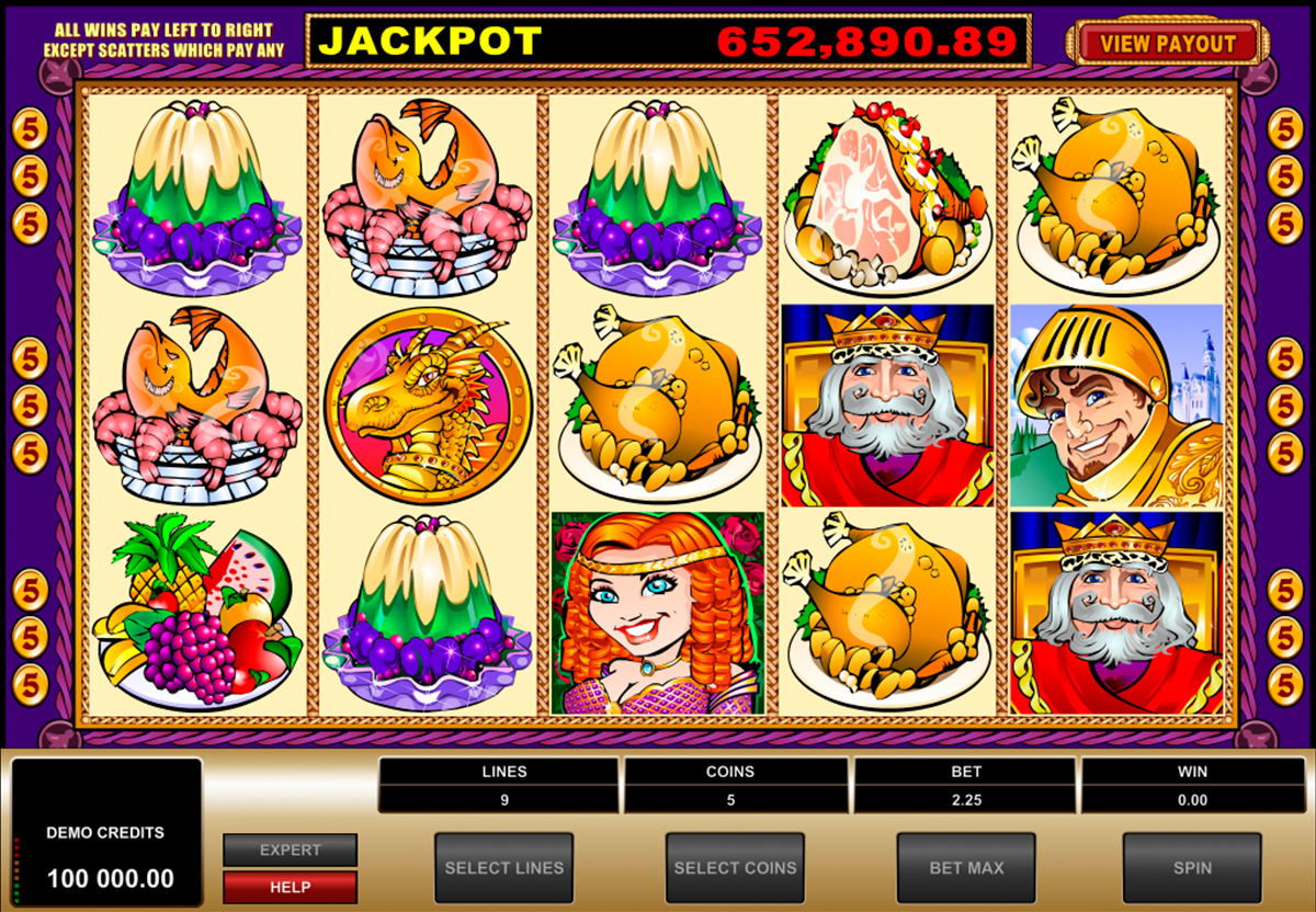 king cashalot microgaming
