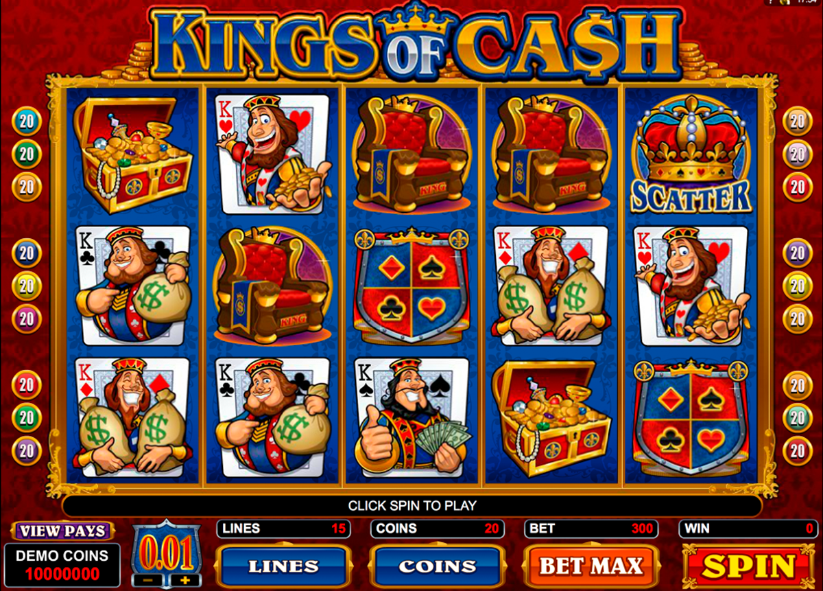 kings of cash microgaming