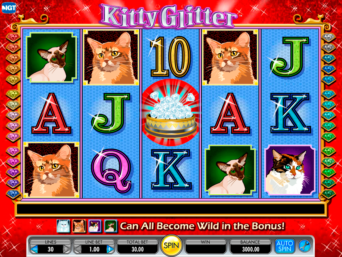 kitty glitter igt