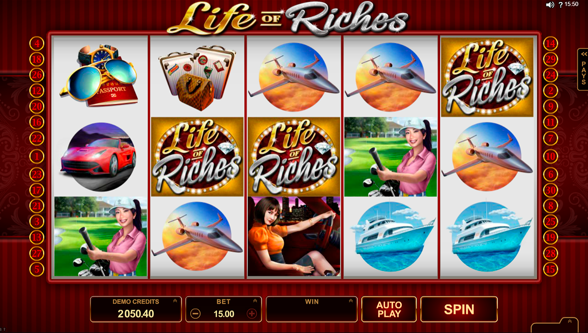 life of riches microgaming 