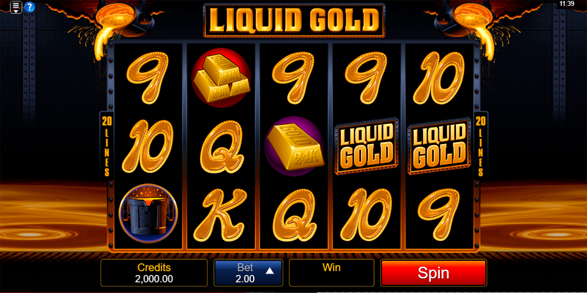 liquid gold microgaming