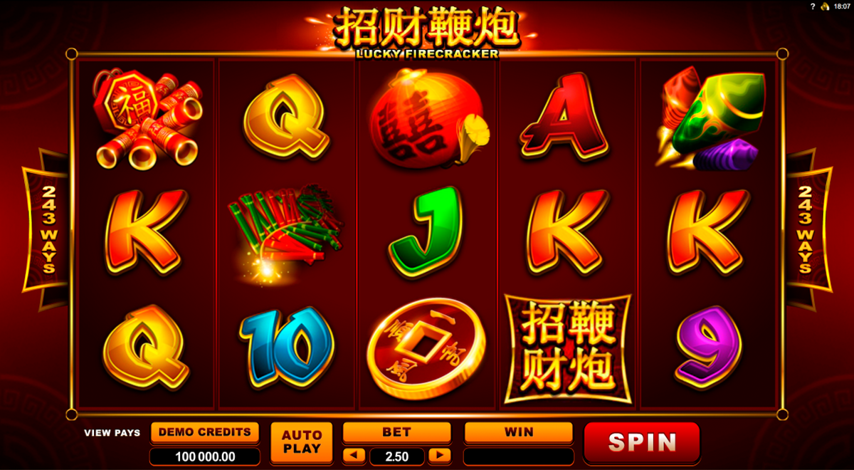 lucky firecracker microgaming